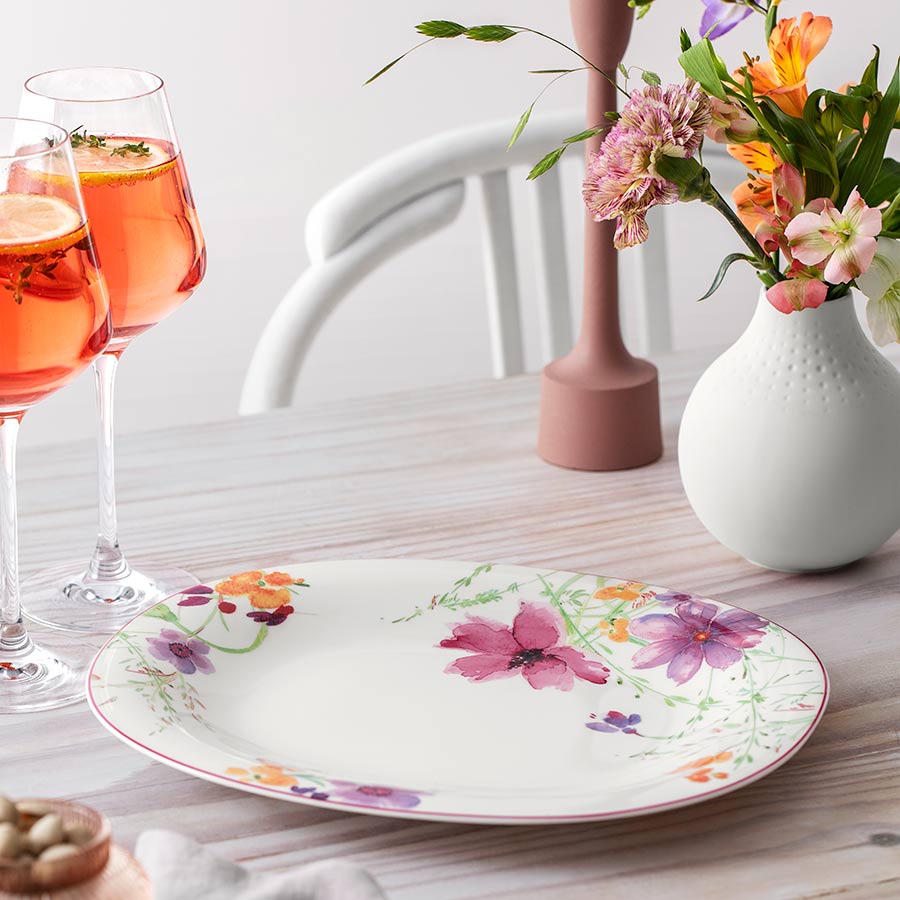 Villeroy & Boch Mariefleur Basic Oval Tallerken 29x25