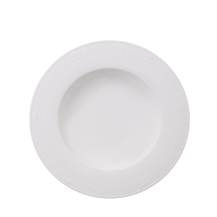 Villeroy & Boch White Pearl Dyp Tallerken 24cm