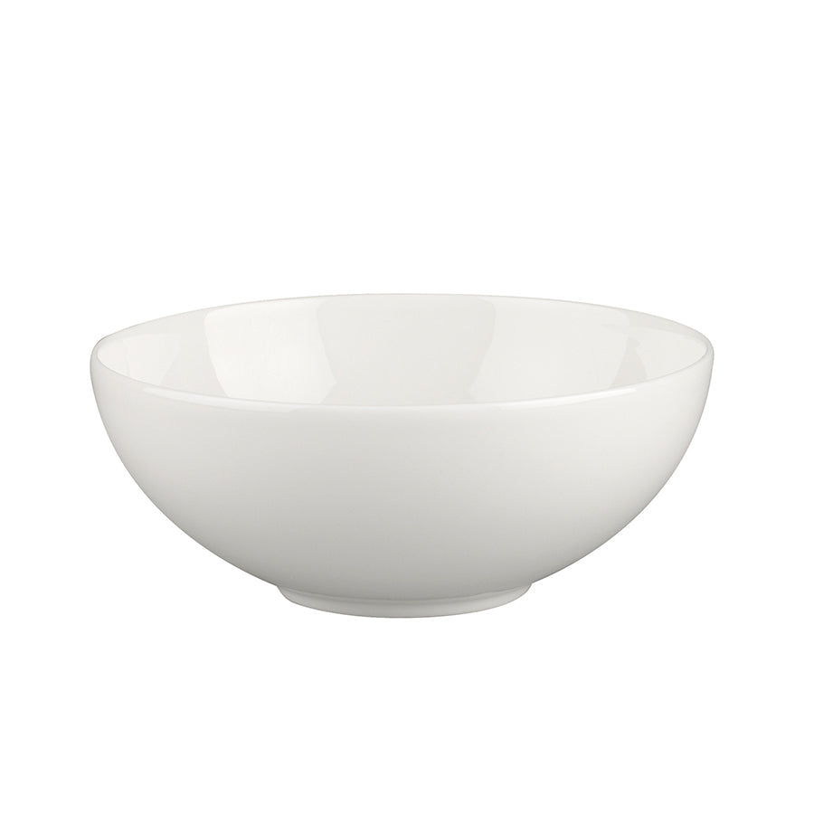 Villeroy & Boch White Pearl Skål 13cm i skinnende benporselen, ideell til servering av müsli, suppe, eller salat.