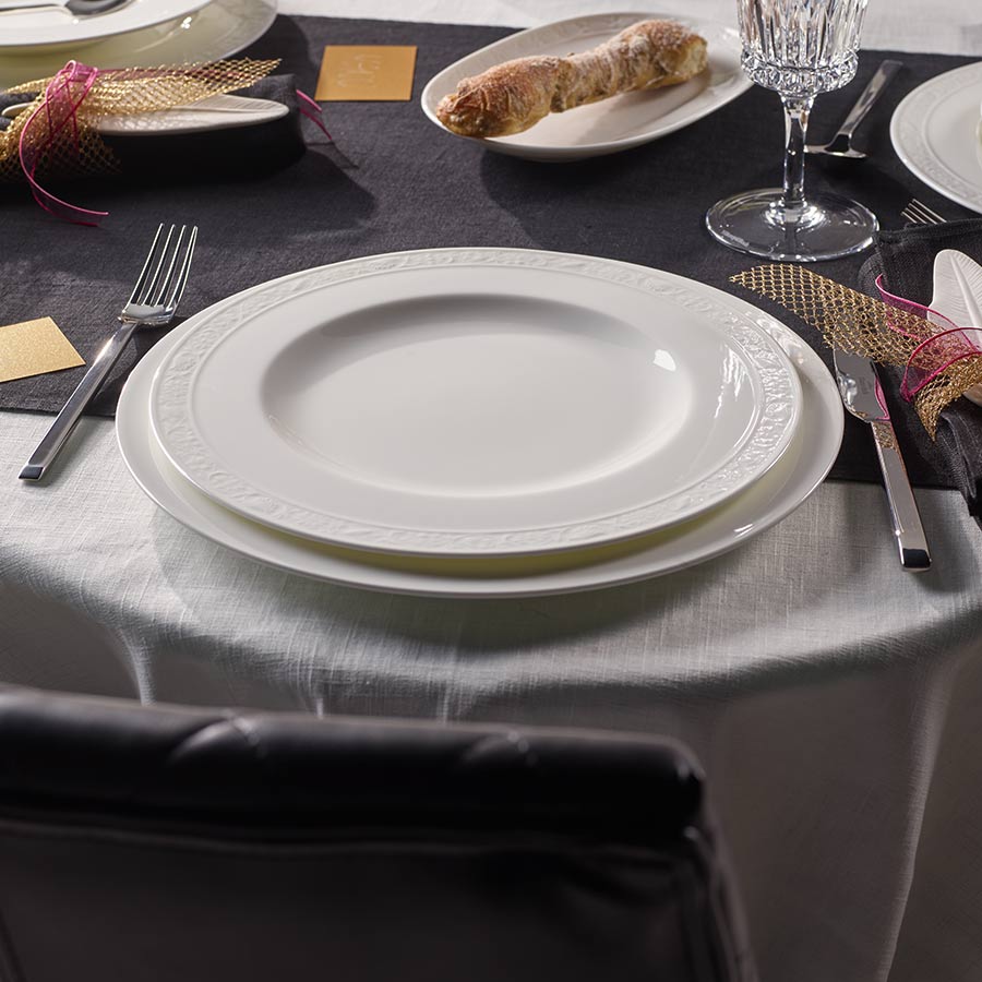 Villeroy & Boch White Pearl Tallerken 27cm