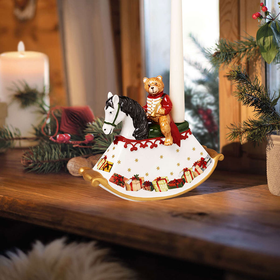 Villeroy & Boch Christmas Toys Gyngehest Porselen