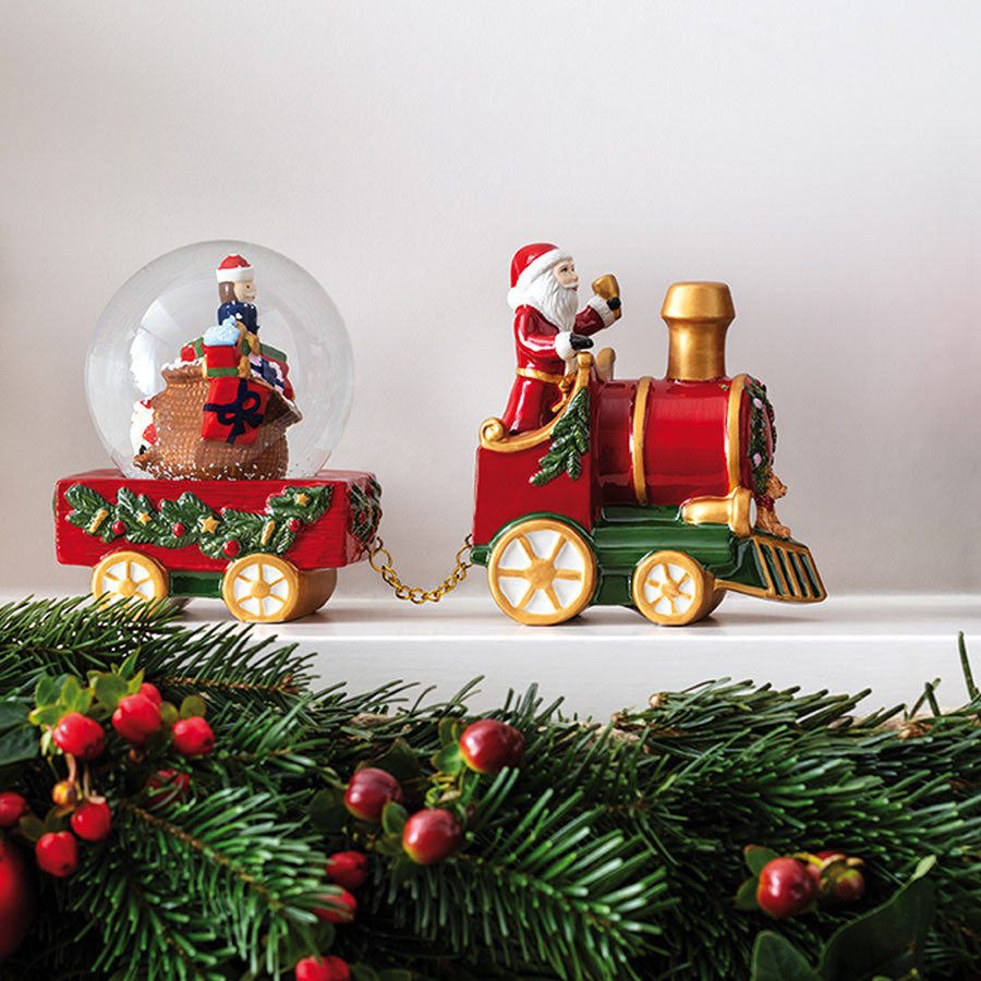 Villeroy & Boch Christmas Toys Snøkule Juletog 22x8,5x12,5cm
