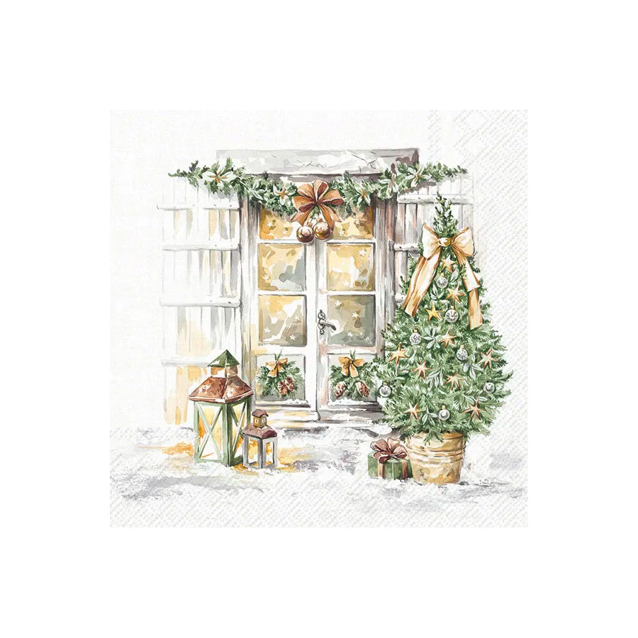 Vinding Servietter Simple Season Welcome Cream 25x25cm 12pk