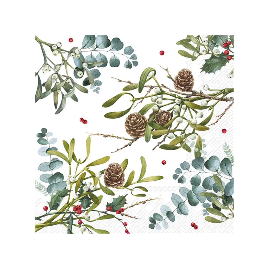 Vinding Servietter Branches Allover 33x33cm 12pk