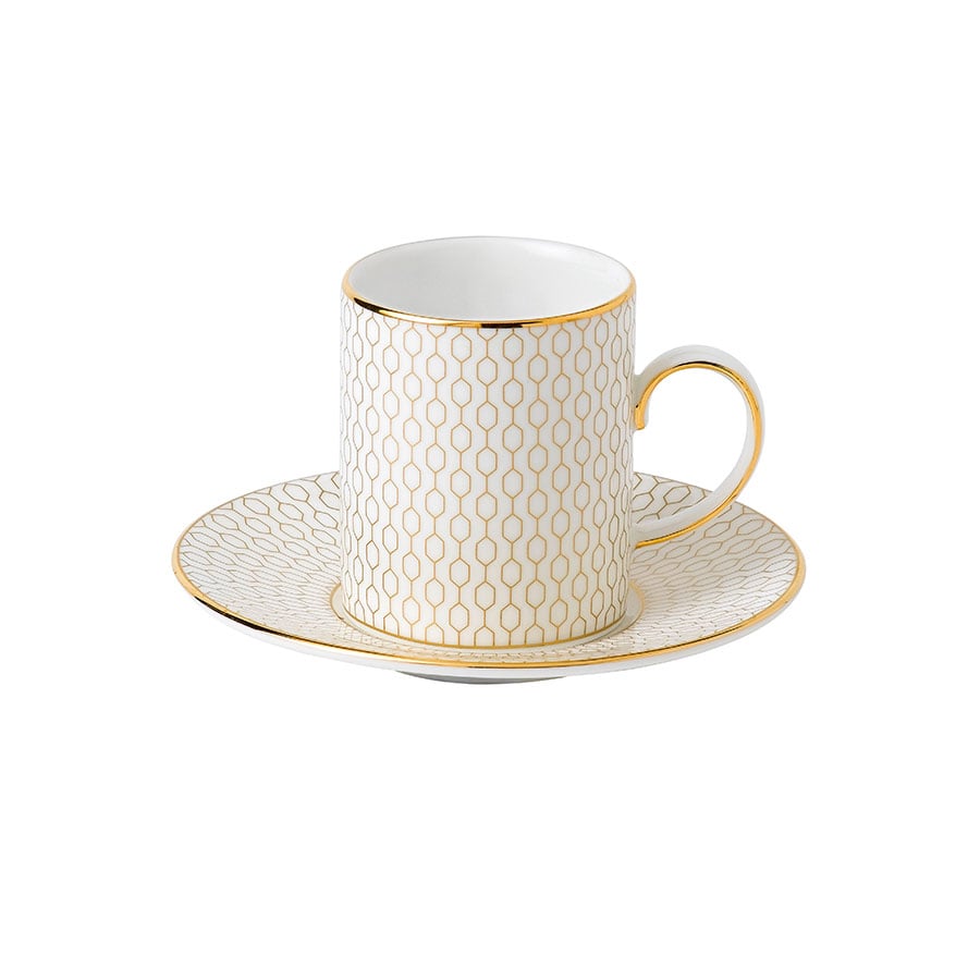 Wedgwood Arris Espressokopp m/Skål