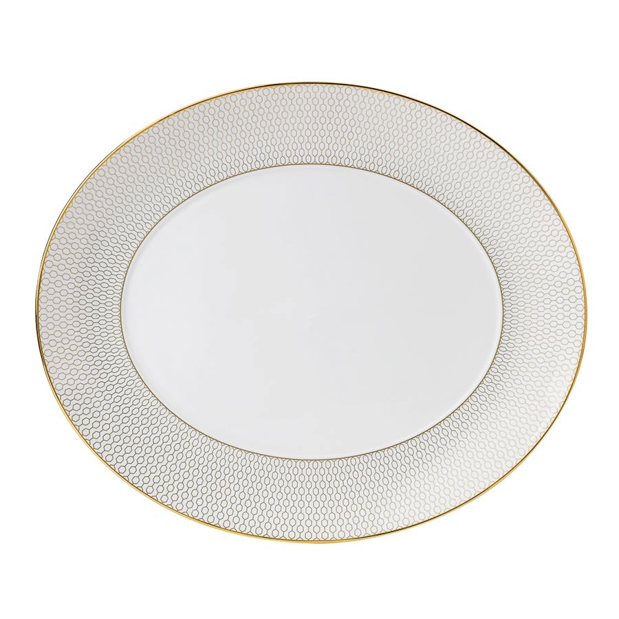 Wedgwood Arris Ovalt Fat 33cm