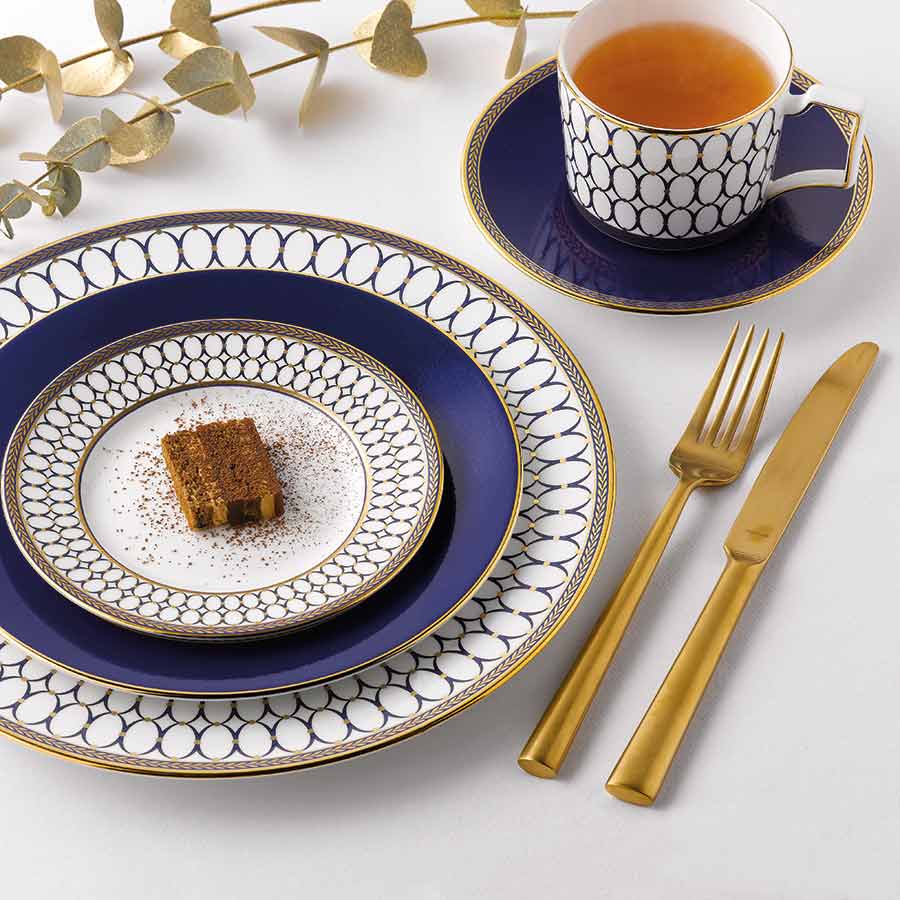 Wedgwood Renaissance Gold Dyp Tallerken 23cm