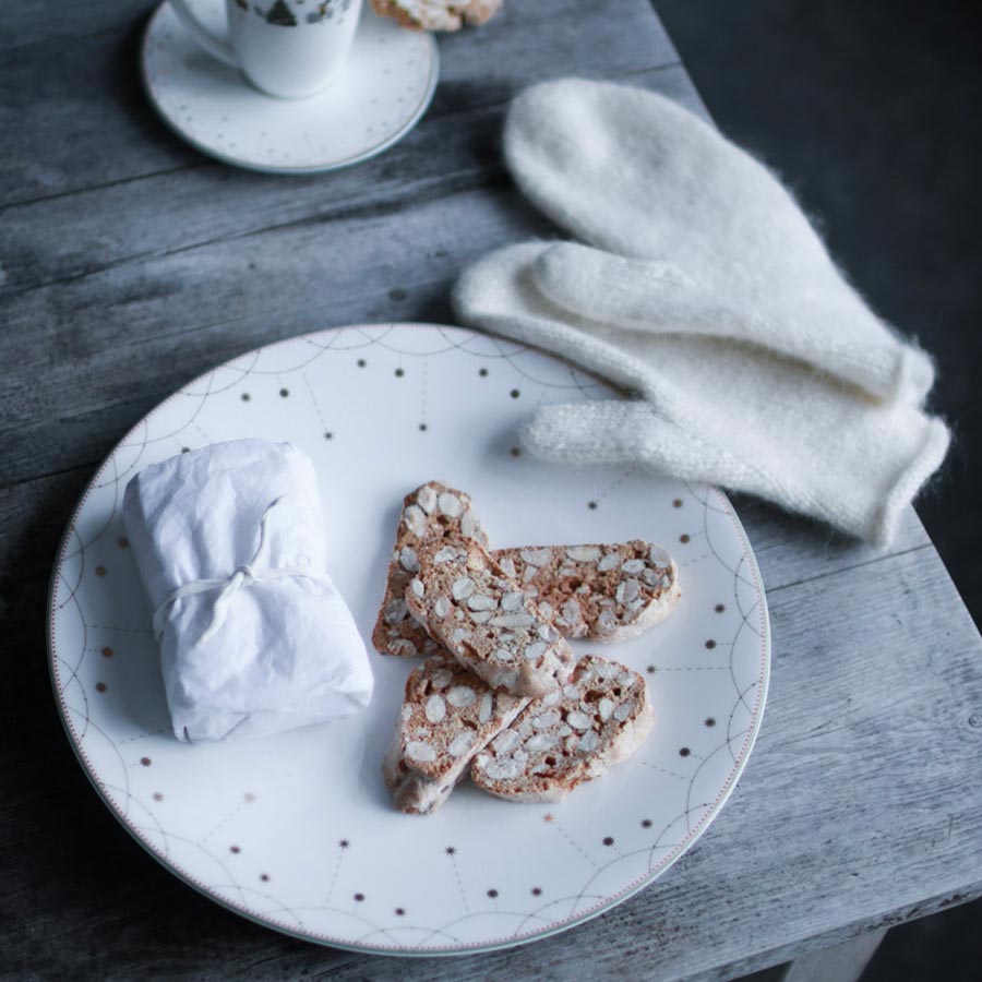 Wik & Walsøe Julemorgen Girlander Tallerken 28cm 2pk