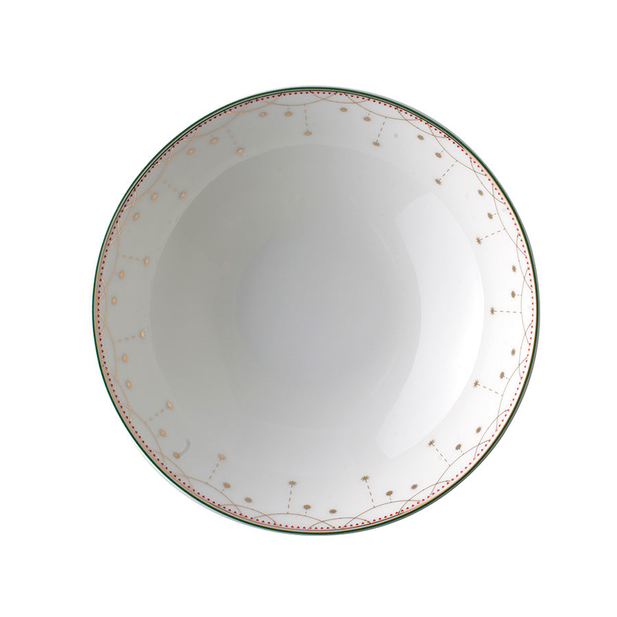 Wik & Walsøe Julemorgen Girlander Dyp Tallerken 16cm