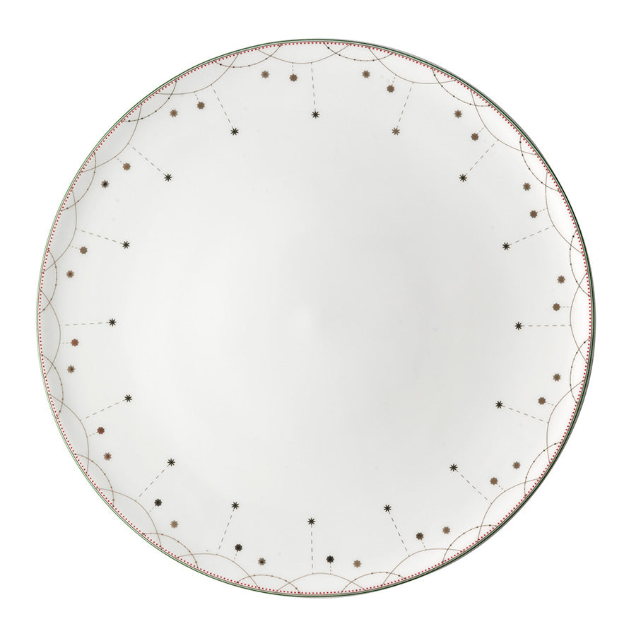 Wik & Walsøe Julemorgen Girlander Gourmettallerken 31cm