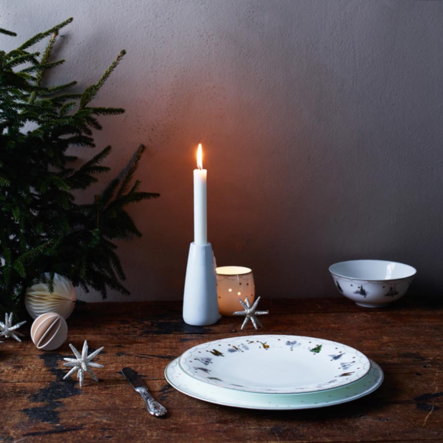 Wik & Walsøe Julemorgen Story Tallerken 28cm