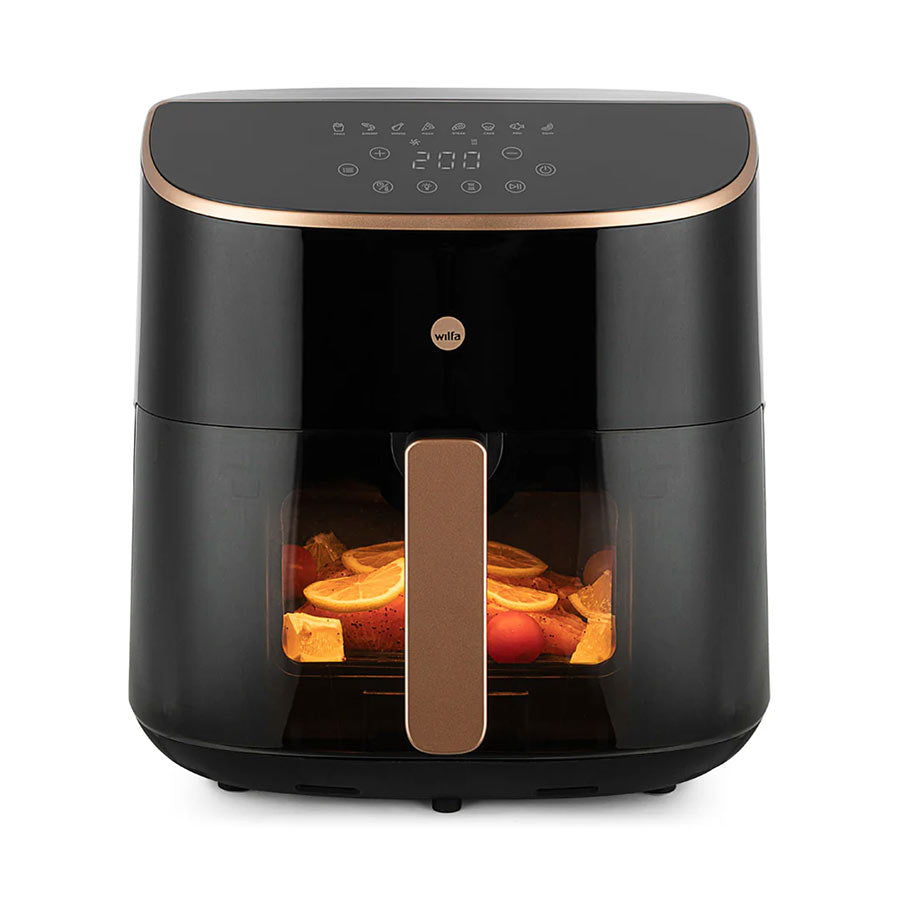 Wilfa Airfryer Dualfry Split 8L Sort/Rosegull