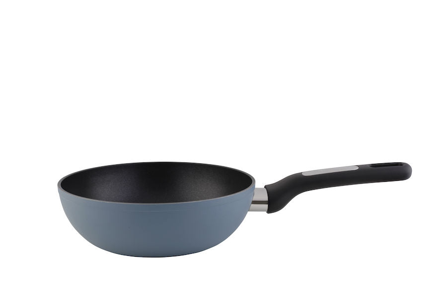 Christiania 1739 Plus Wok 20cm Alu Stålblå