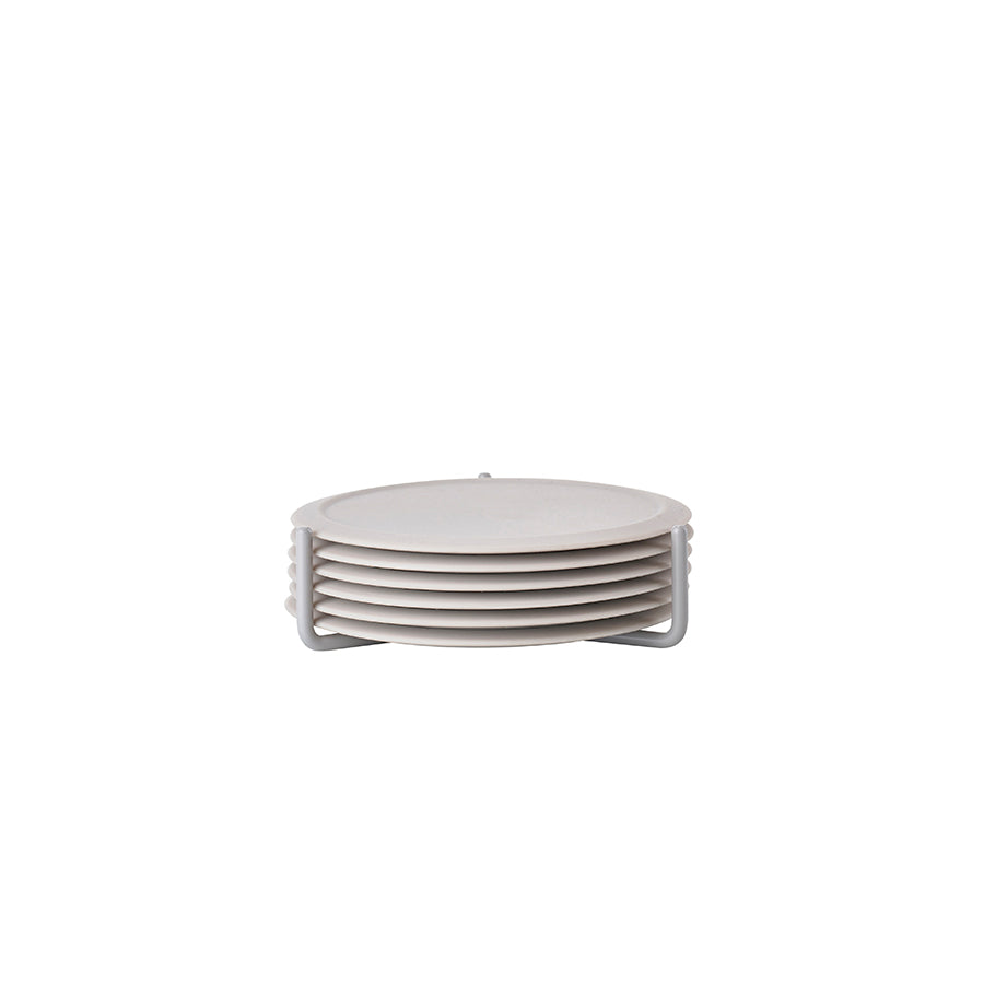 Zone Denmark Singles Glassbrikker m/Beholder Warm Grey