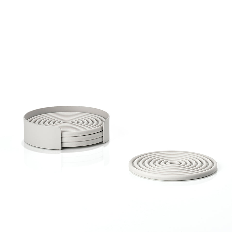 Zone Denmark Rocks Glassbrikker 4 stk Warm Grey