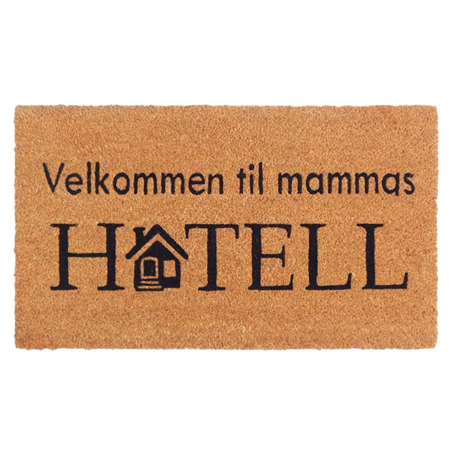 Bilde av Dørmatte Mammas Hotell 40x70cm