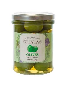 Olivias Grønnsaker Grønne Oliven Sicilia