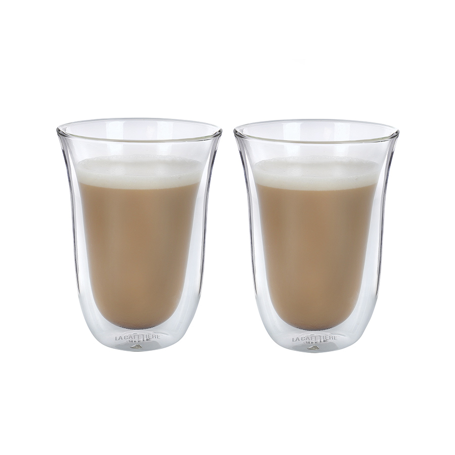 La Cafetière Kaffe Latte Glass 2pk Hjem og hage - Kjøkken og spisestue - Servise og bestikk - Drikkeglass