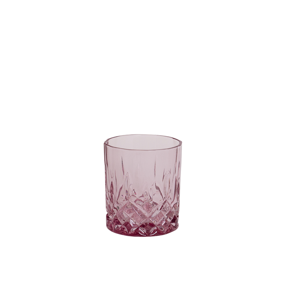 Nova Dynamic Whiskyglass 280ml 4pk Rosa