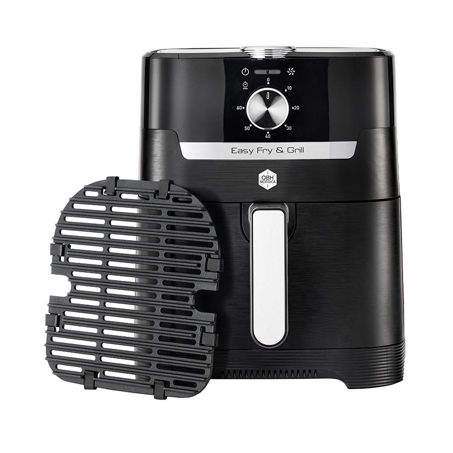 OBH Nordica Easy Fry & Grill Classic 2in1 Airfryer Svart